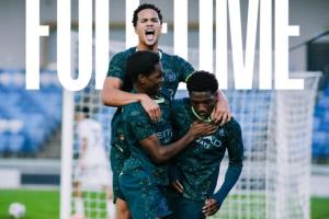 青年欧冠-曼城青年队4-0大胜皇马青年队，皇马5连胜遭终结