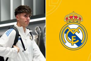 记者：训练中表现出色，皇马小将巴尔德佩尼亚斯有望出任左后卫