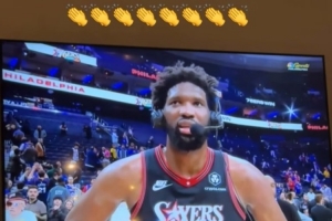 等你等得好辛苦！马克西转发恩比德39+9表现：