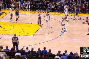 库里是SF？科尔末节派上库里波姐斯潘塞的三后卫阵容