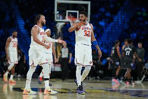 晋级NBA杯决赛！唐斯：球队能提前感受季后赛氛围&强度