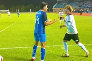 蒙超就是猛啊！两队球员居然敢在马宁面前起冲突