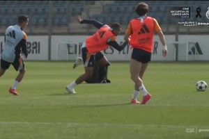 国外网友：吕迪格差点让姆巴佩韧带撕裂