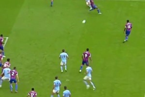 曼城vs水晶宫经典“传进球门”